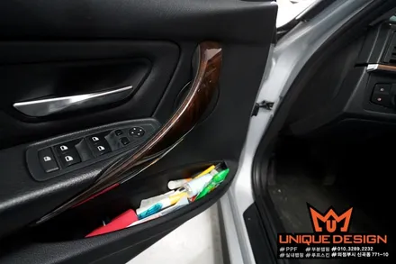 (의정부) BMW F30 실내랩핑, 3D카본, 카본실내, 의정부 랩핑, 카스킨, 유니크디자인 / 의정부 신곡동