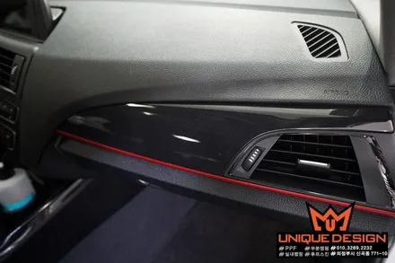 (의정부)BMW 118D 실내랩핑, 노원, 의정부, 양주, 포천 랩핑, 카스킨, 유니크디자인 / 의정부 신곡동
