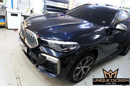 (의정부) BMW X6 G06 사틴블랙 전체 풀 랩핑 시공기- / 의정부 신곡동