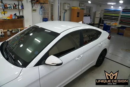 더뉴아반떼AD(삼각떼) 루프스킨 시공완료! 의정부 랩핑, 카스킨, 유니크디자인 / 의정부 신곡동