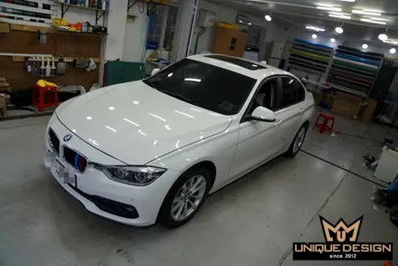 BMW 320D(F30) 루프스킨 시공기, 의정부 랩핑, 카스킨, 유니크디자인 / 의정부 신곡동