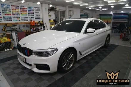 BMW 520D 전체랩핑. 남양주 랩핑 자동차컬러바꾸기 / 의정부 신곡동