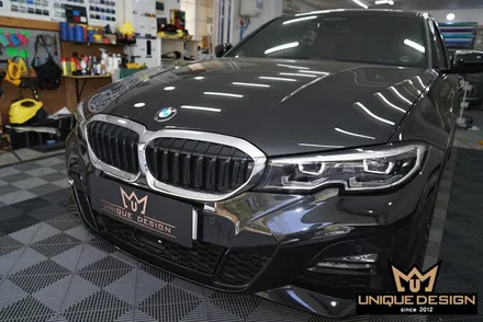 BMW(G20)3시리즈 LCI 키드니그릴 고광택랩핑 / 의정부 신곡동