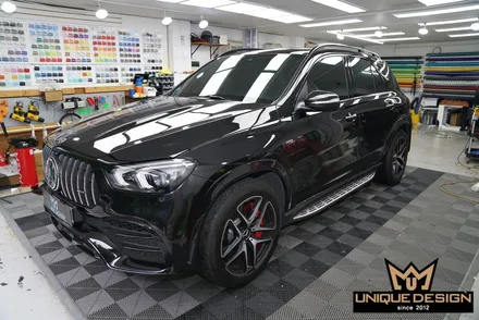 의정부 벤츠 GLE53AMG 크롬죽이기 제거 재시공 완료 / 의정부 신곡동