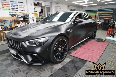 벤츠 GT63S AMG 크롬딜리트- 나이트패키지 랩핑 시공기! / 의정부 신곡동