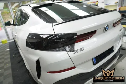 BMW X6 테일램프 컬러라이트PPF 시공, 후면부 톤다운으로 완성한 묵직한 포스완성. / 의정부 신곡동