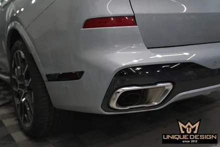 BMW X7 크롬딜리트(크롬죽이기) 고광택랩핑 시공기- / 의정부 신곡동