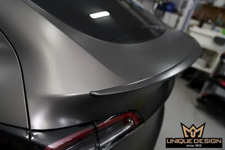 테슬라 모델Y 전체랩핑 시공완료- By.유니크디자인 / 의정부 신곡동