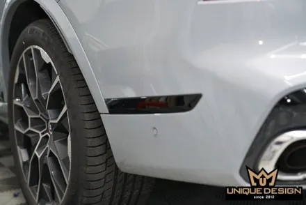 BMW X7 크롬딜리트(크롬죽이기) 고광택랩핑 시공기- / 의정부 신곡동