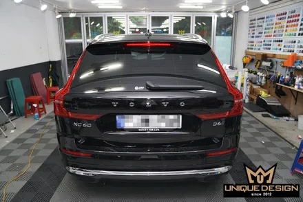 XC60 크롬죽이기, 휠랩핑. 의정부랩핑샵 유니크디자인에서 / 의정부 신곡동