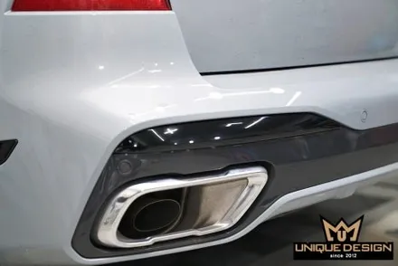 BMW X7 크롬딜리트(크롬죽이기) 고광택랩핑 시공기- / 의정부 신곡동