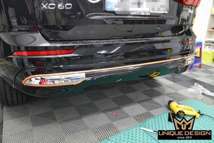 XC60 크롬죽이기, 휠랩핑. 의정부랩핑샵 유니크디자인에서 / 의정부 신곡동