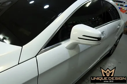 (의정부) 벤츠 CLS350 사고수리 전체 풀 랩핑, 카스킨, 3M2080 화이트골드스파클 / 의정부 신곡동