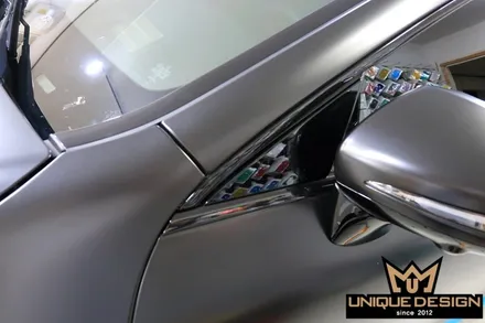(의정부) 벤츠 GT43 AMG 전체 풀 랩핑, 사틴블랙, 유니크디자인 / 의정부 신곡동