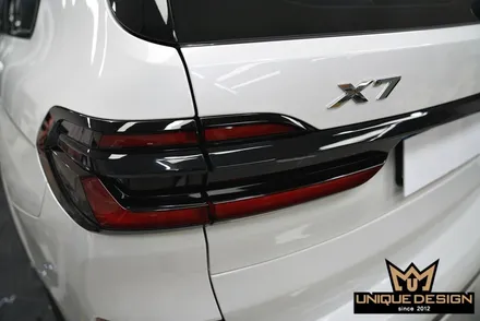 BMW X7 크롬딜리트. 고광택 필름으로 시공되었습니다. / 의정부 신곡동