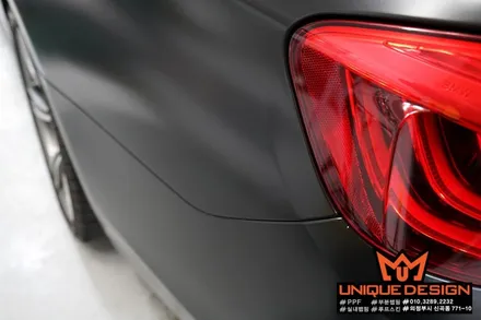 (의정부) BMW F10 M5 풀랩핑 시공기, 사틴블랙, 의정부래핑샵 / 의정부 신곡동