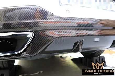 BMW 840D 크롬죽이기, 그릴랩핑, 윈도우몰딩, 의정부 래핑, 유니크디자인 / 의정부 신곡동
