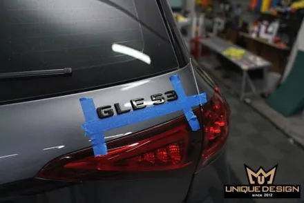 GLE53AMG 나이트패키지 만들기- 크롬딜리트 랩핑! / 의정부 신곡동