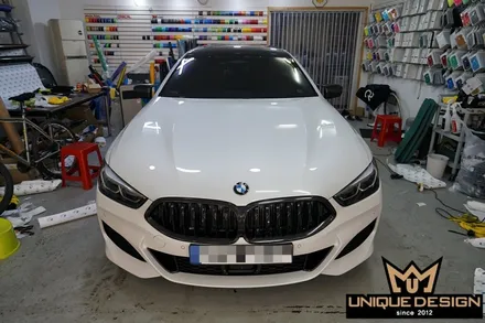 BMW 840i 크롬죽이기, 리어 디퓨져, 키드니그릴, 카본랩핑, 유니크디자인 / 의정부 신곡동