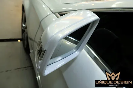 (의정부) 벤츠 CLS350 사고수리 전체 풀 랩핑, 카스킨, 3M2080 화이트골드스파클 / 의정부 신곡동