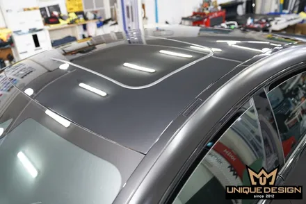 벤츠 GT43AMG 전체랩핑 + 크롬딜리트 / 의정부 신곡동