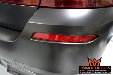 (의정부) BMW F10 M5 풀랩핑 시공기, 사틴블랙, 의정부래핑샵 / 의정부 신곡동