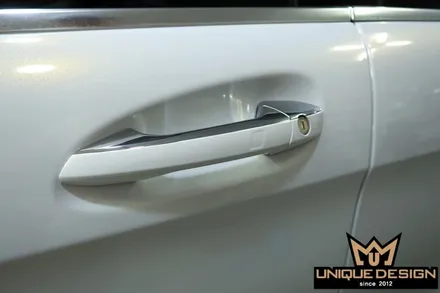 (의정부) 벤츠 CLS350 사고수리 전체 풀 랩핑, 카스킨, 3M2080 화이트골드스파클 / 의정부 신곡동