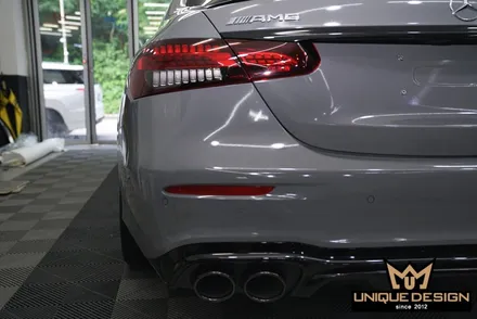 벤츠 E53AMG 전체랩핑 시공으로 크래용컬러 만들기- / 의정부 신곡동