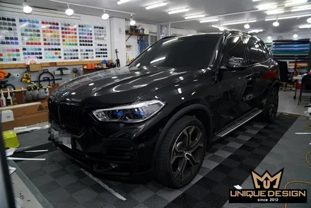 BMW X5 크롬죽이기 랩핑 시공기- / 의정부 신곡동
