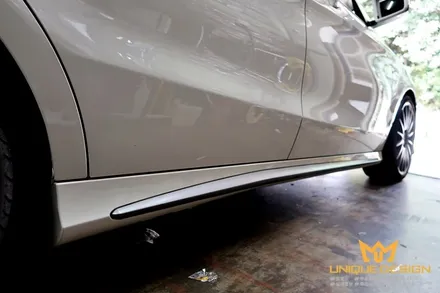 (의정부 랩핑) 벤츠 CLA45AMG 랩핑, 외부도어캐치, 윈도우몰딩, 파츠랩핑 / 의정부 신곡동