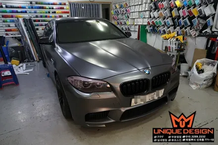 (의정부) BMW M5 라이트필름 부착, 라이트 보호, 카스킨, 유니크디자인 / 의정부 신곡동