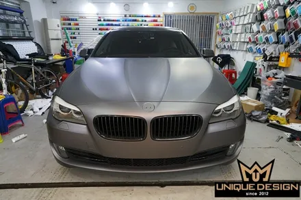 BMW F10 5시리즈 전체랩핑 사고후 재랩핑, 보험처리, 의정부 랩핑, 카스킨, 유니크디자인 / 의정부 신곡동
