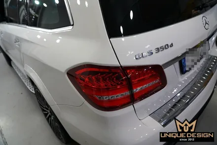 벤츠 GLS350D 테일램프 라이트필름 부착으로 톤다운 완료! / 의정부 신곡동