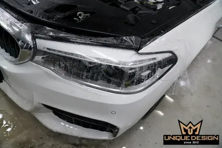 의정부) BMW 530i 헤드라이트 PPF 부착시공기! / 의정부 신곡동