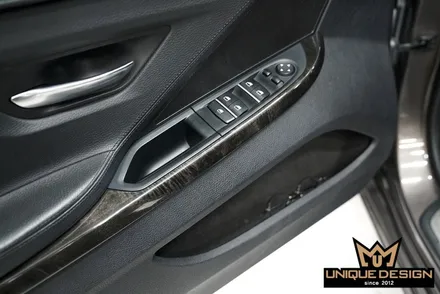 BMW 640D 그란쿠페 실내랩핑, 3M2080 매트리스블랙 / 의정부 신곡동