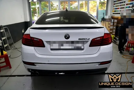 bmw 520d (F10) 랩핑 보험수리- / 의정부 신곡동