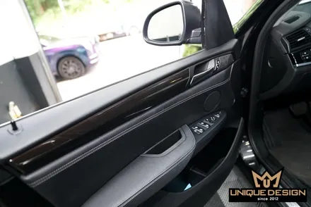 BMW X3 (F25) 실내랩핑- 3M2080 매트릭스 블랙 / 의정부 신곡동