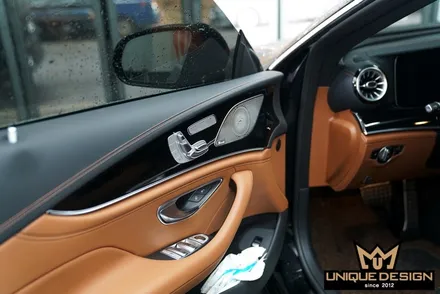 GT43AMG 실내 카본랩핑 시공기- By.유니크디자인 / 의정부 신곡동