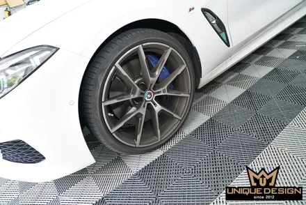 BMW 8시리즈, 840i 휠랩핑 -블랙휠만들기- / 의정부 신곡동