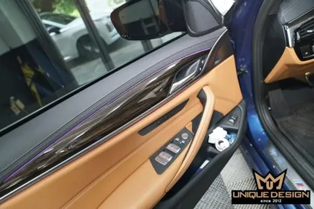 BMW(G30)530i 실내랩핑 시공으로- 분위기전환성공! / 의정부 신곡동