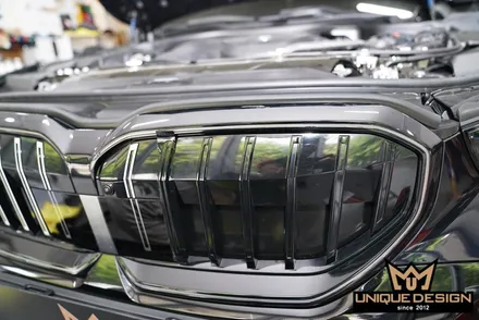 BMW G60 5시리즈 키드니그릴 고광택 랩핑 완료! / 의정부 신곡동