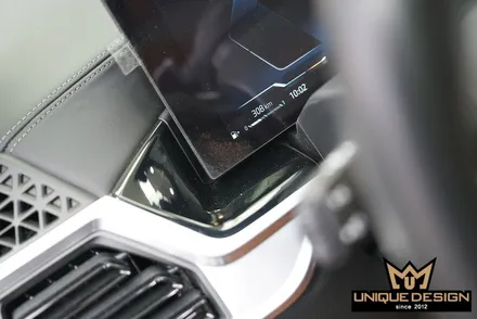 BMW X7 실내랩핑 - 무광카본으로 하이그로시 커버하기- / 의정부 신곡동