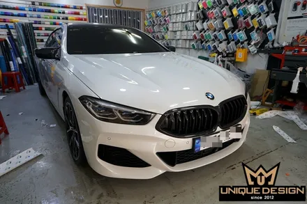 BMW 840i 크롬죽이기, 리어 디퓨져, 키드니그릴, 카본랩핑, 유니크디자인 / 의정부 신곡동