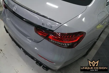 벤츠 E53AMG 전체랩핑 시공으로 크래용컬러 만들기- / 의정부 신곡동