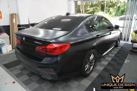 BMW 520D 전체랩핑. 남양주 랩핑 자동차컬러바꾸기 / 의정부 신곡동