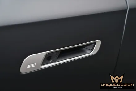 (의정부, 양주) BMW 740i 전체랩핑- PET 오토벨벳 리페어사틴블랙- / 의정부 신곡동