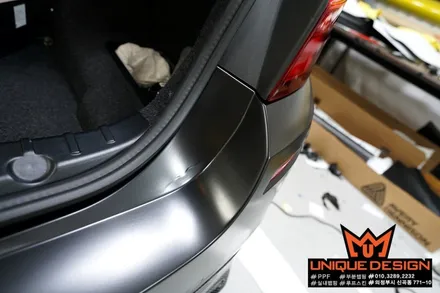 (의정부) BMW F10 M5 풀랩핑 시공기, 사틴블랙, 의정부래핑샵 / 의정부 신곡동