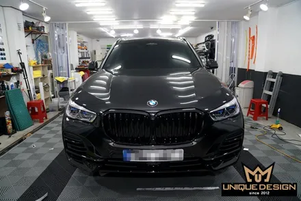 BMW X5 크롬죽이기 랩핑 시공기- / 의정부 신곡동