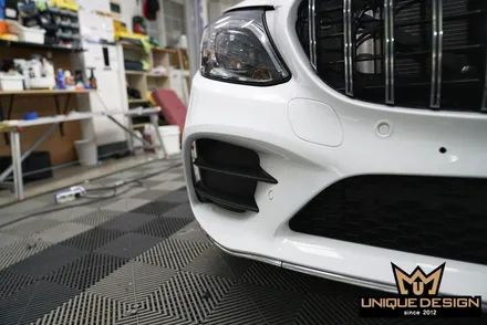 의정부 전체랩핑 전문시공점에서 벤츠 C43AMG 고광택랩핑 시공으로 순정컬러 만들기 / 의정부 신곡동