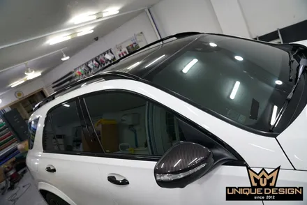 벤츠 GLE53AMG 크롬딜리트, 죽이기, 블랙팩 랩핑 시공기- / 의정부 신곡동